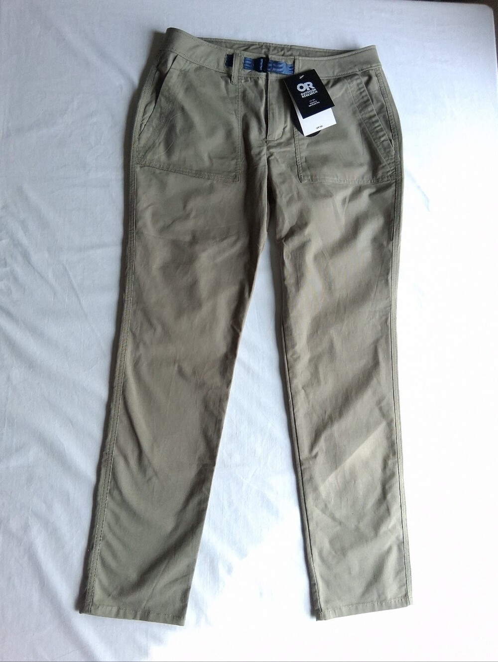 Outdoor Research Shastin Pants Flint Green Hiking Pants Gorpcore UPF Size 8